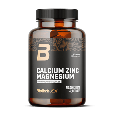 Calcium Zinc Magnesium from organic sources - 90 tablets 
