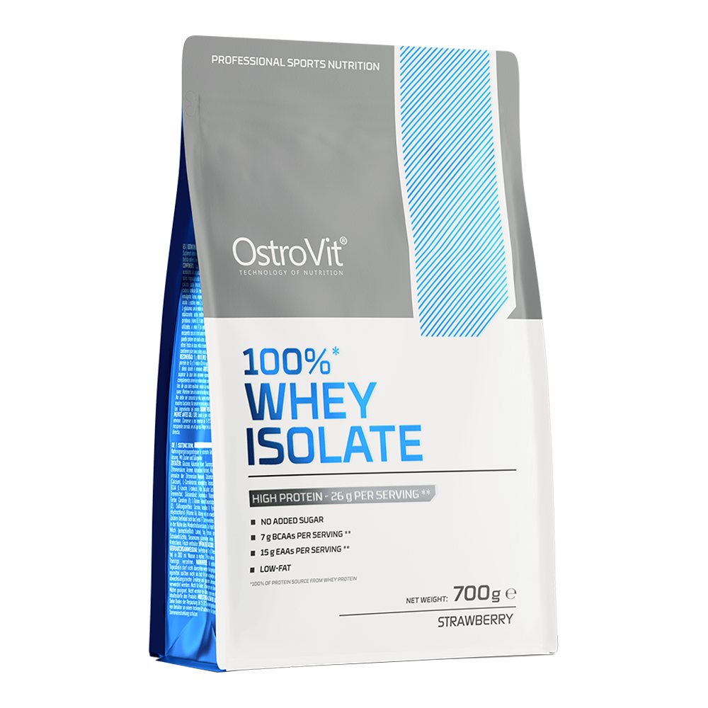 100% Whey Isolate 700 g strawberry