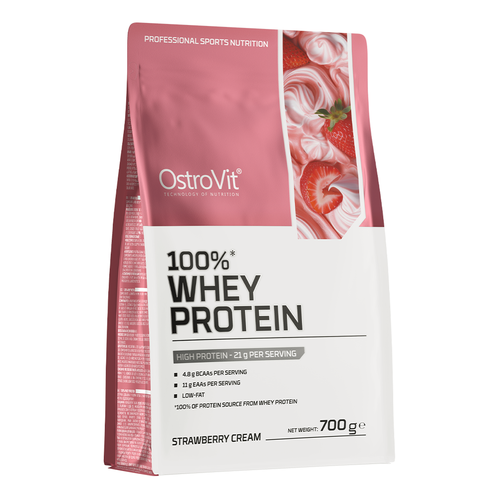 100% Whey Protein 700 g creamy strawberry