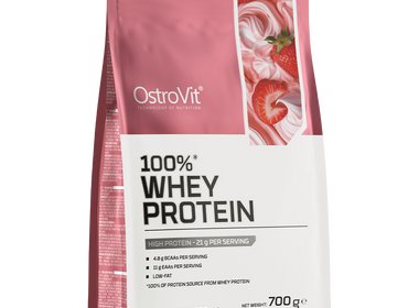 100% Whey Protein 700 g creamy strawberry