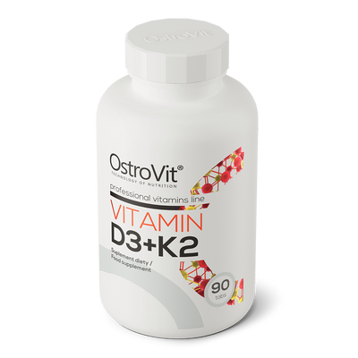Vitamin D3 + K2 90 tablets