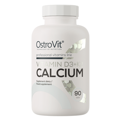 Vitamin D3 + K2 + Calcium 90 tablets