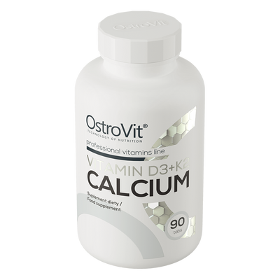 Vitamin D3 + K2 + Calcium 90 tablets
