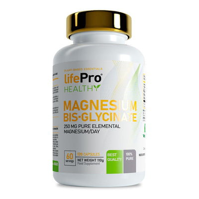 Life Pro Bisglycinate de Magnésium 120 Caps