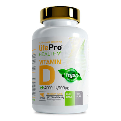 Life Pro Vegan Vitamin D3 4000 IU 90 Vegancaps